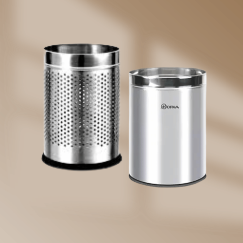 S.s. Open Dustbin Hole 0403 Ss  01-15