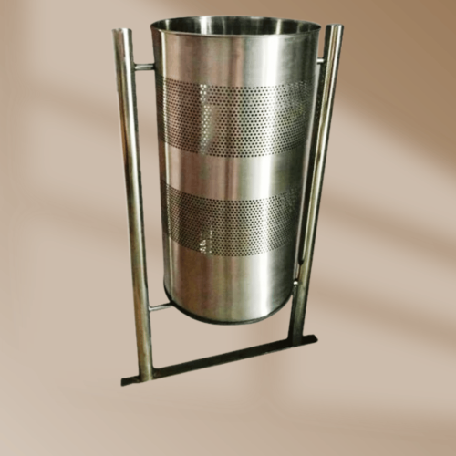 Steel Dustbin with Stand