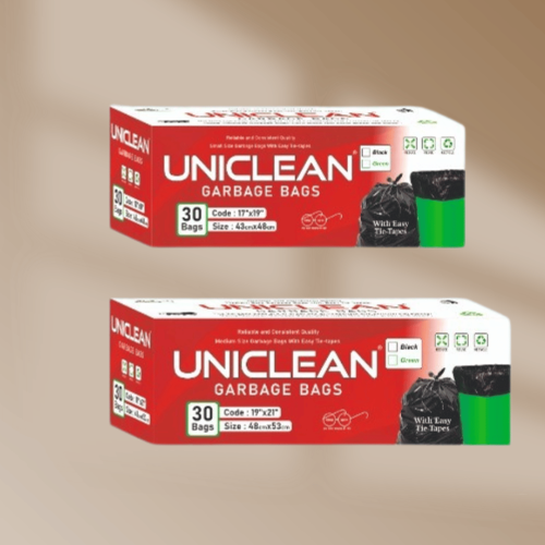 Garbage Liners Size : 17”x19”, 19”x21” 30 Bags