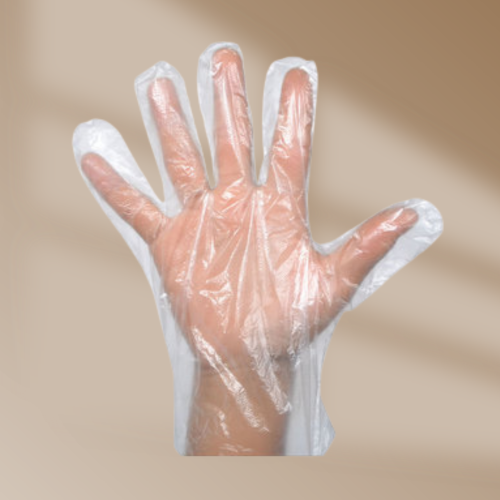 Plastic Mehndi  Gloves